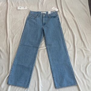 Aritzia Denim Forum Farrah Low Rise Jeans - Size 26, Out of the Bleu